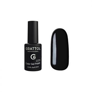 Grattol Color Gel Polish Black 002