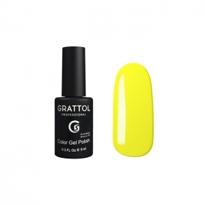 Grattol Color Gel Polish Yellow 034